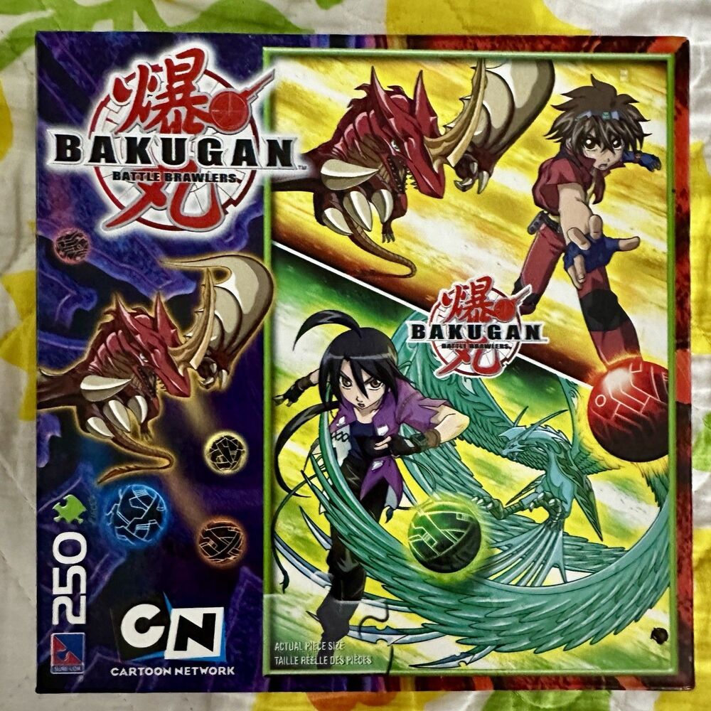 Bakugan Battle Brawlers 250 Piece Puzzle New